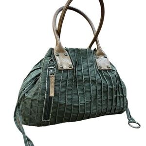 Yohji Yamamoto Olive Green Bag